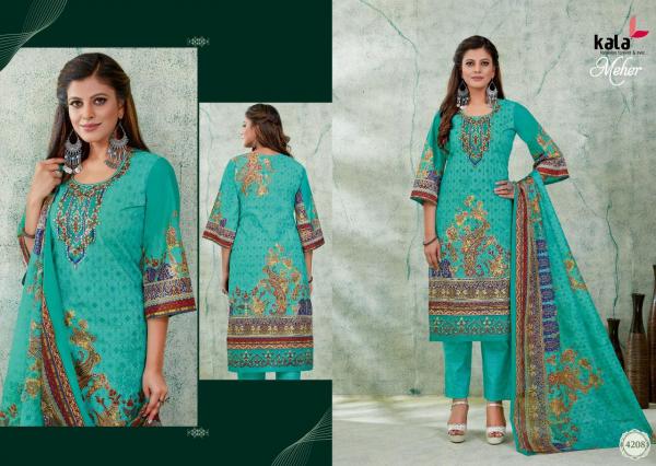 Kala Mehar Vol-8 Cotton Designer Exclusive Dress Material